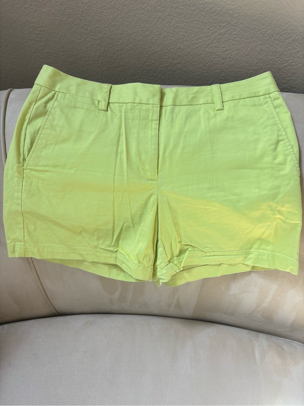 Lands' End Lime Green Women's Casual Bermuda Shorts